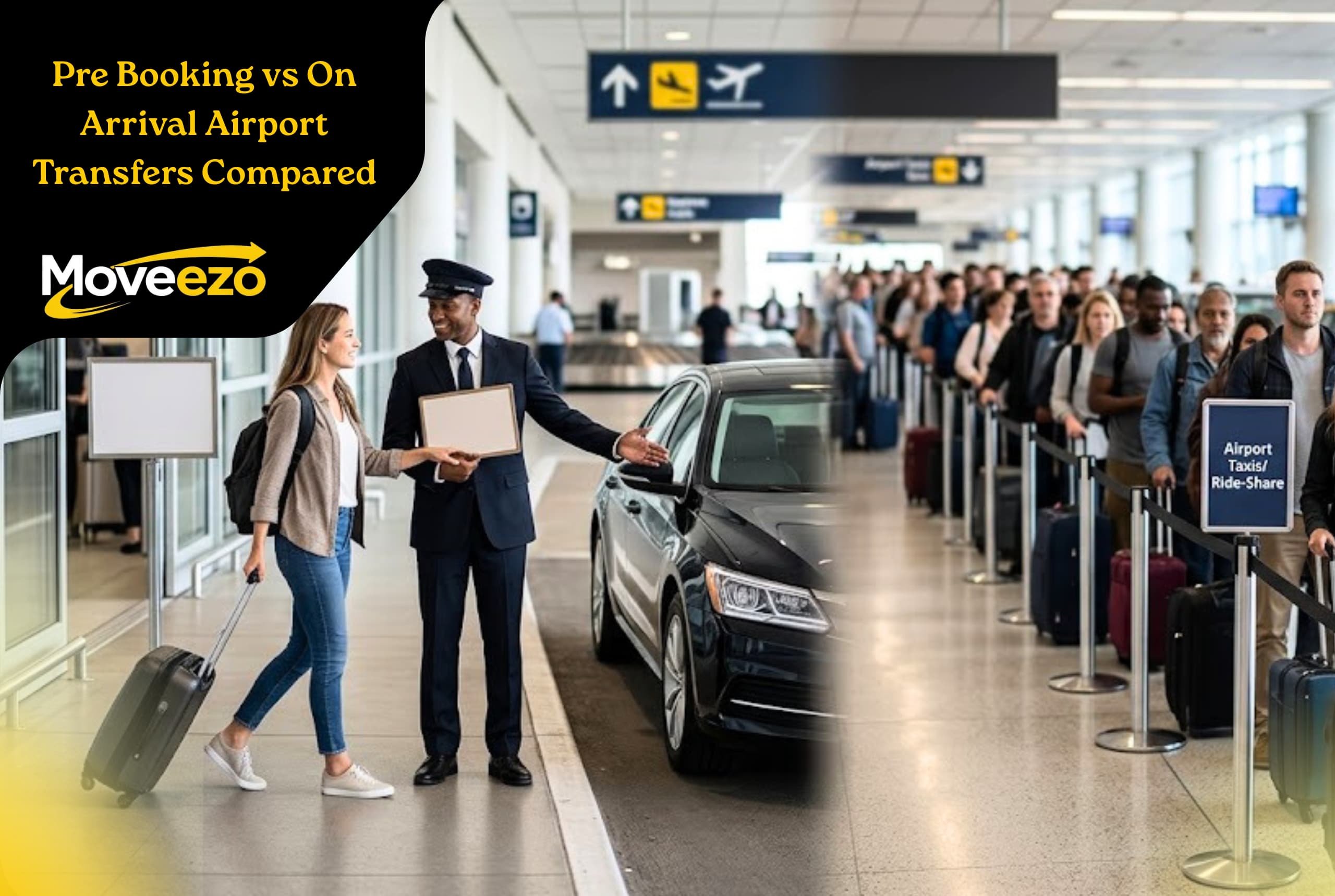 Pre Booking vs On Arrival Airport Transfers Compared